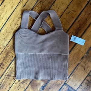 Abercrombie & Fitch Ottoman Cross Back Tank